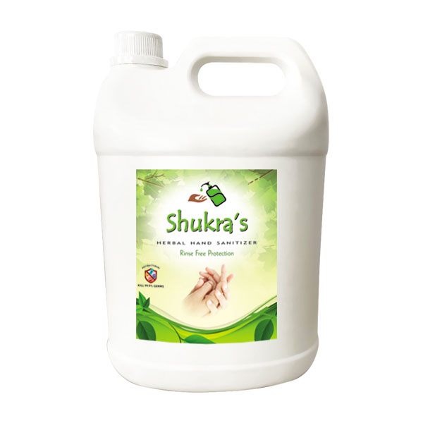 Shukra's Sanitizer 5 Ltr Can